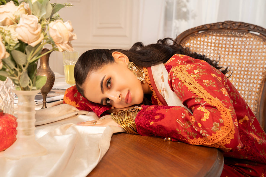 Maisa By Seven Star 3 Piece Stitched Printed Lawn | MPT-2617