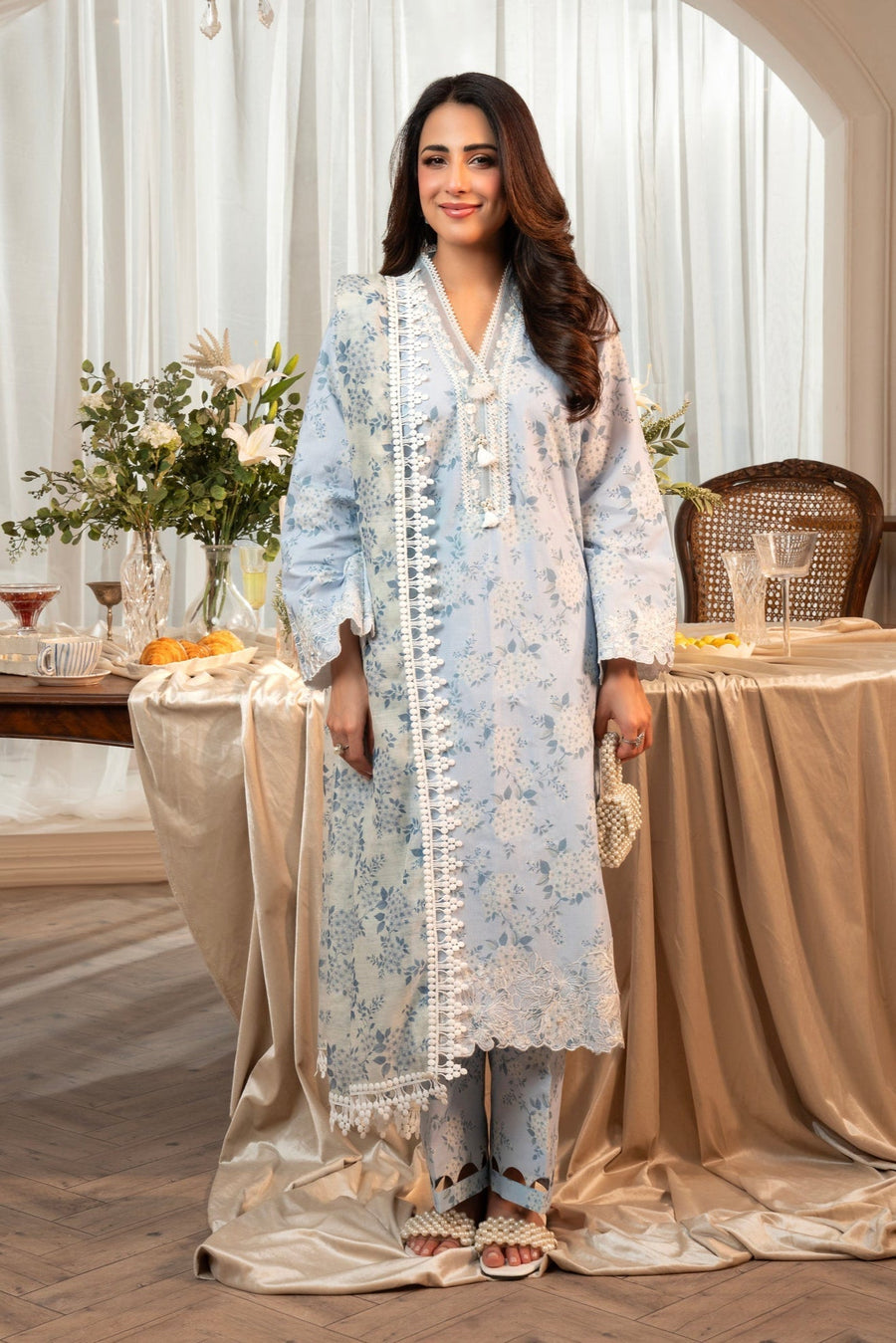 Maisa By Seven Star 3 Piece Stitched Printed Lawn | MPT-2619