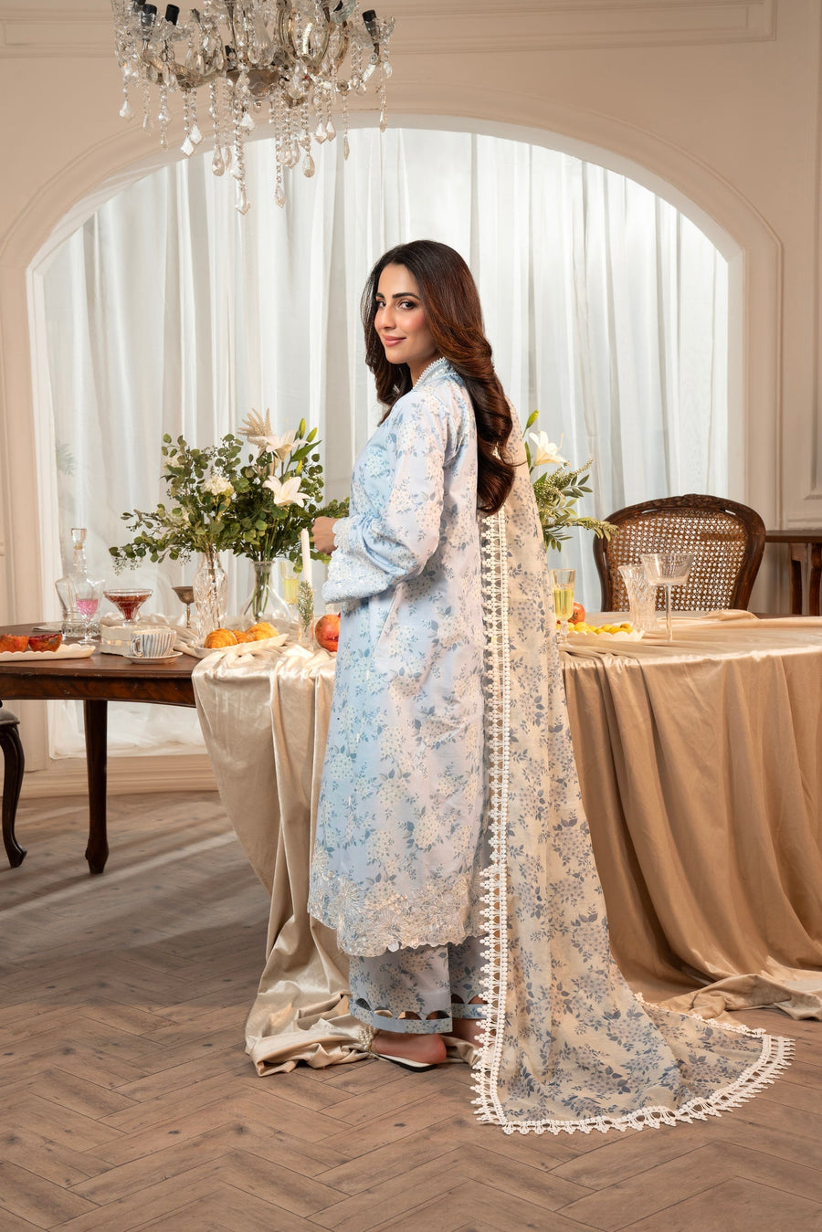 Maisa By Seven Star 3 Piece Stitched Printed Lawn | MPT-2619