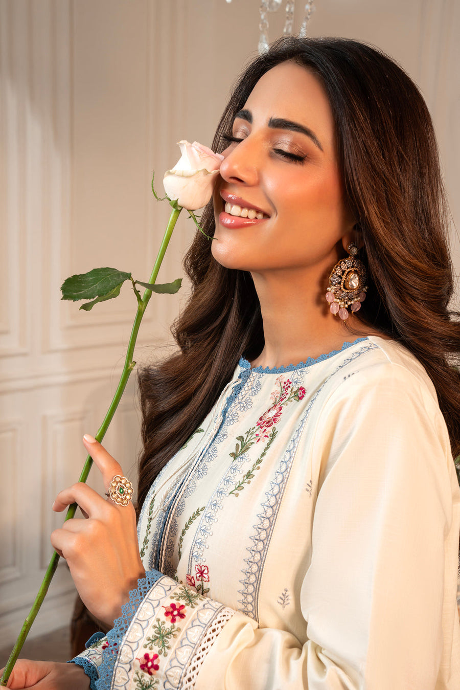 Maisa By Seven Star 3 Piece Stitched Embroidered Lawn | CLE-0203