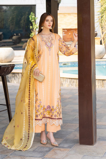Maisa by Seven Star 3 Piece Stitched Embroidered Lawn | CLE-0207