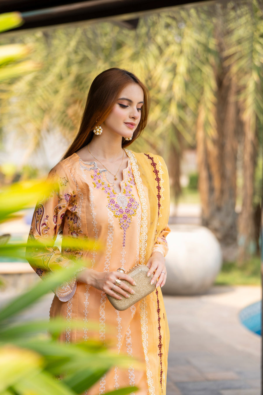 Maisa by Seven Star 3 Piece Stitched Embroidered Lawn | CLE-0207