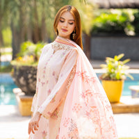 Maisa by Seven Star 3 Piece Stitched Embroidered Lawn | CLE-0208