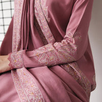 BATIK-3PC DHANAK EMBROIDERED SHIRT WITH DHANAK EMBROIDERED SHAWL AND TROUSER-BIC - 14189