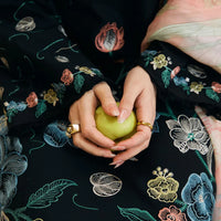 ZARASHAHJAHAN- 3PC DHANAK EMBROIDERED SHIRT WITH COUTRAI WOOL PRINT SHAWL AND EMB TROUSER-3214