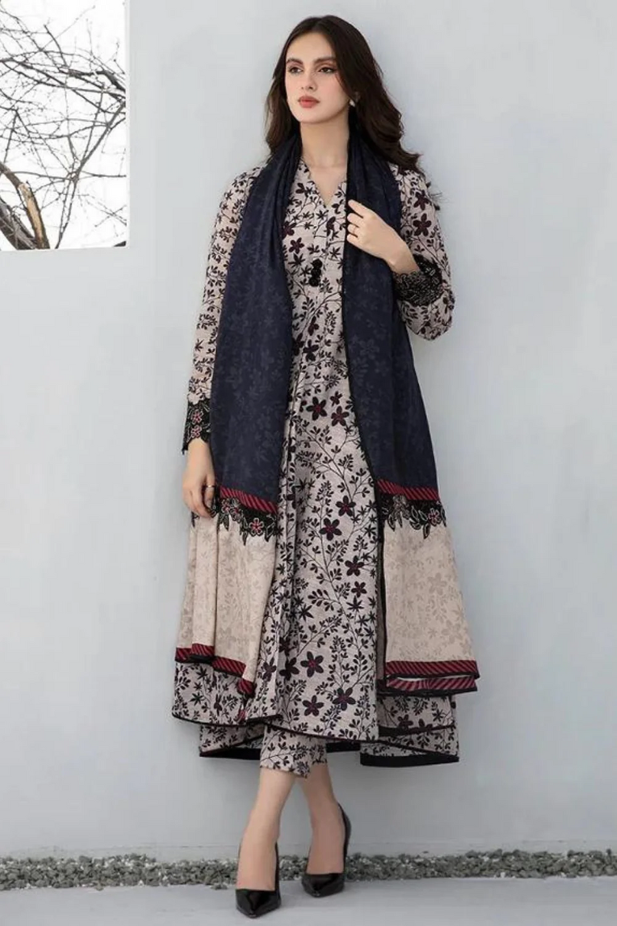 Baroque 3PC Digital Print LAWN NS - 1513