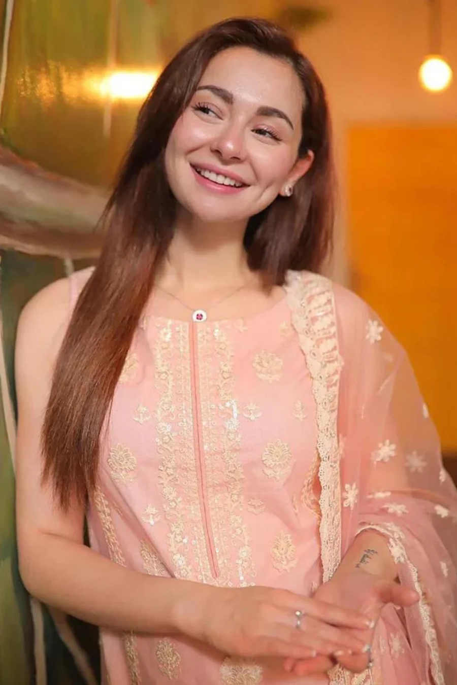 FAIZA SAQLAIN - 3PC LAWN EMBROIDERED SHIRT WITH ORGANZA EMBROIDERED - N 5602