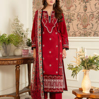 Maisa 3by Seven Star 3 Piece Stitched Embroidered Lawn | CLE-0201