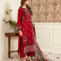 Maisa 3by Seven Star 3 Piece Stitched Embroidered Lawn | CLE-0201