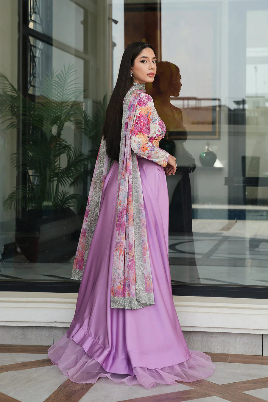 LULUSAR Silk 3PC Digital Printed-1872