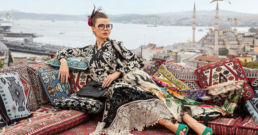 Maria B - UNSTITCHED 3PC LAWN EMBROIDERED - MPT-2307