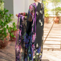 ASIFA NABEEL-3PC LAWN PRINT EMBROIDERED SHIRT WITH CHIFFON PRINT DUPATTA AND PRINT TROUSER-BIC-2515