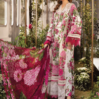 Maria B - UNSTITCHED 3PC LAWN EMBROIDERED - MPT-24