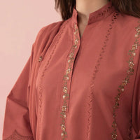 SAPPHIRE -3PC LAWN EMBROIDERED SHIRT WITH BAMBER CHIFFON EMBROIDERED DUPATTA-BIC-3542